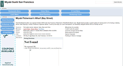 Desktop Screenshot of miyabisushisf.com
